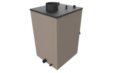 Котел Bizon М Classic Plus (чавунні колосники, 2 теплообмінника, Термо)