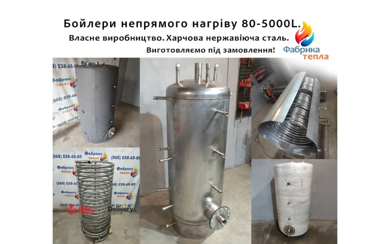 бойлер непрямого нагріву