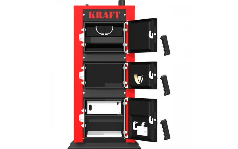 Котел на дрова Kraft E new 16 кВт