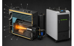 Котел опалювальний BIO FIRE-PRO (38-500 кВт)