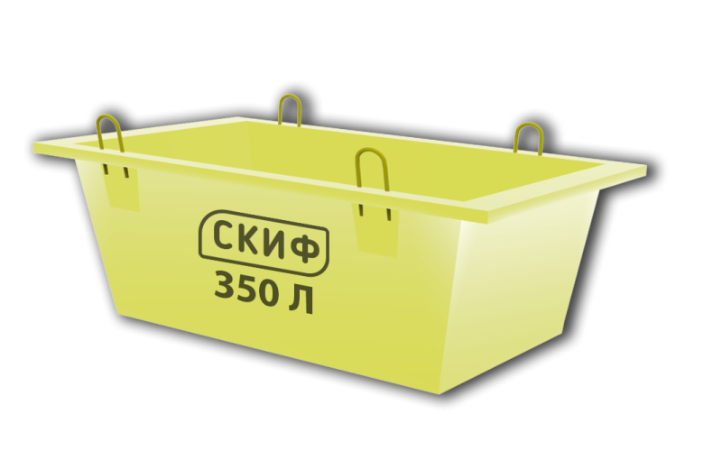 Ящик для бетону Скіф 350 л