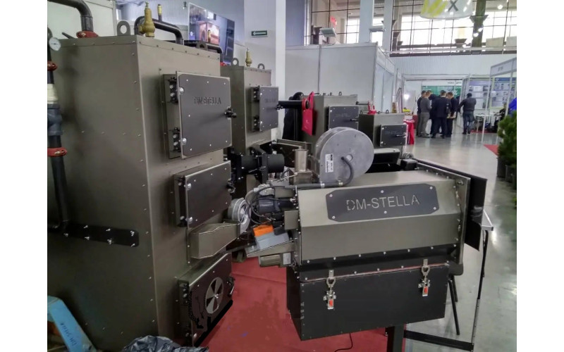 Газогенераторний пелетний пальник 300 кВт DM-STELLA