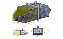 Пальник пелетний BIOFIRE 300кВт